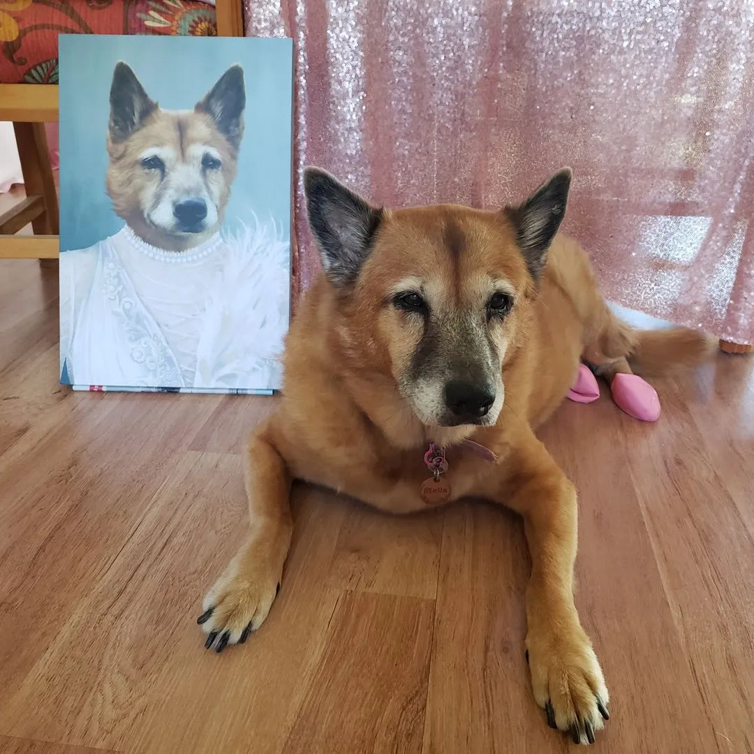 The Ballerina - Custom Pet Canvas