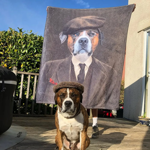 The British Gangster - Custom Pet Blanket