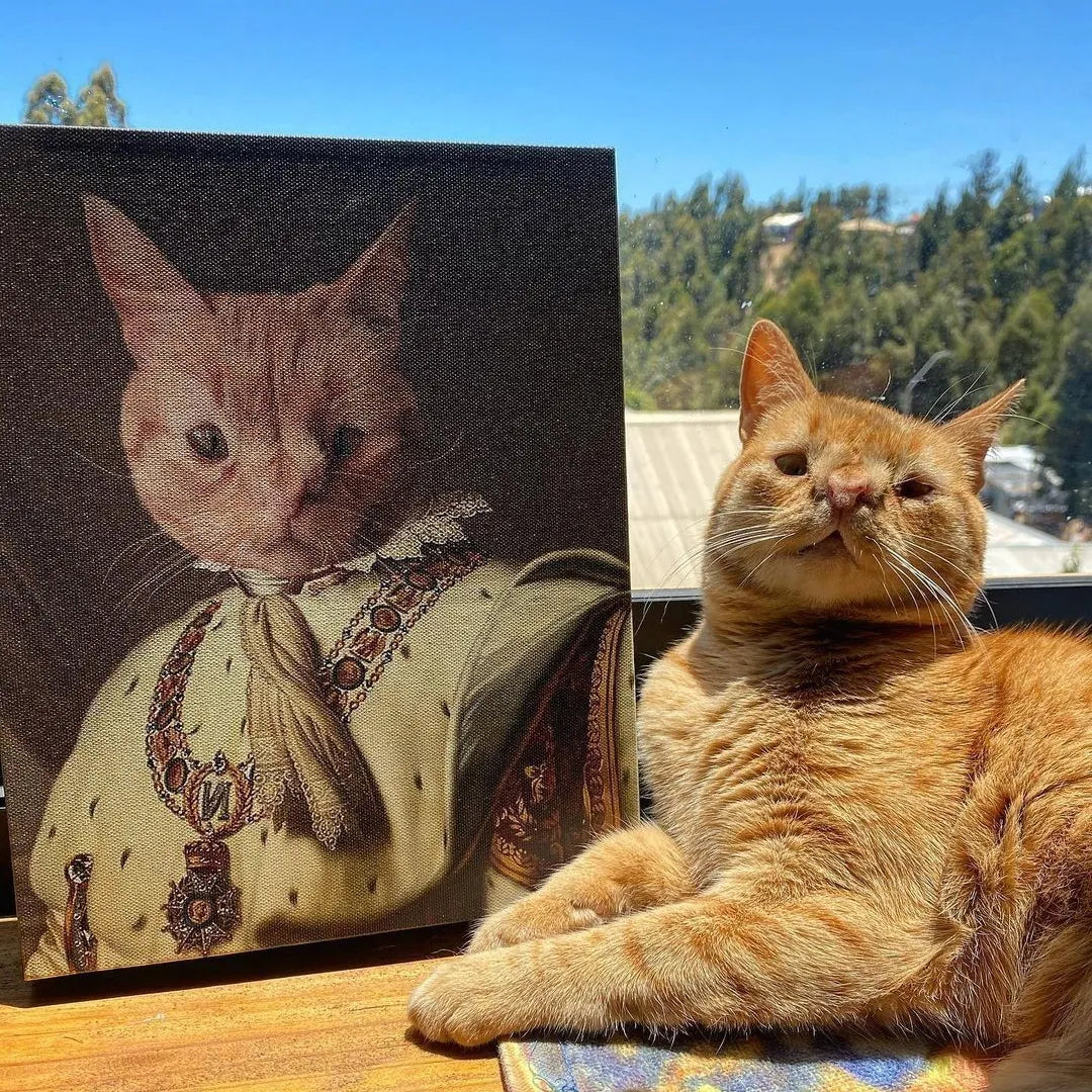 The Emperor - Custom Pet Canvas
