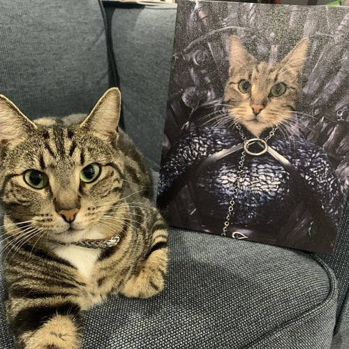 The Lady of the North - Custom Pet Canvas