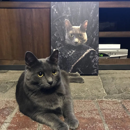 The Lone Wolf - Custom Pet Canvas