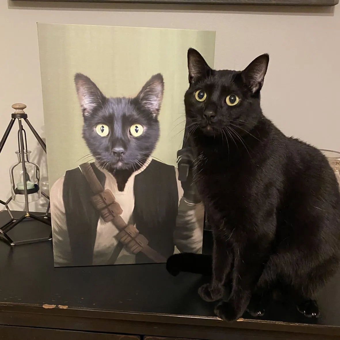 The Rebel - Custom Pet Canvas