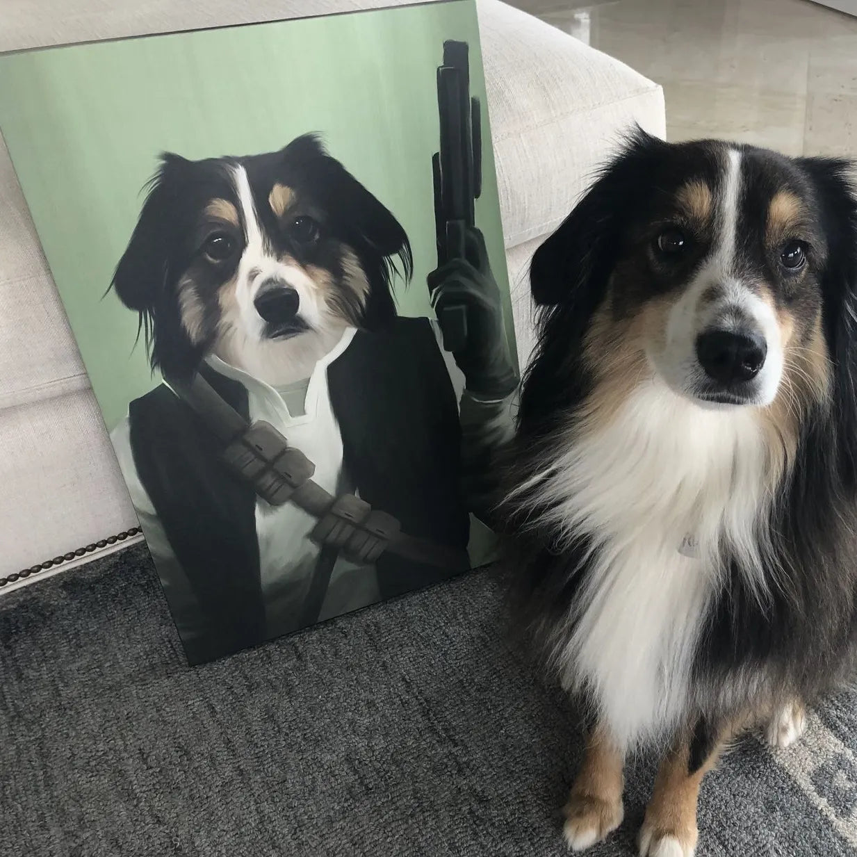The Rebel - Custom Pet Canvas