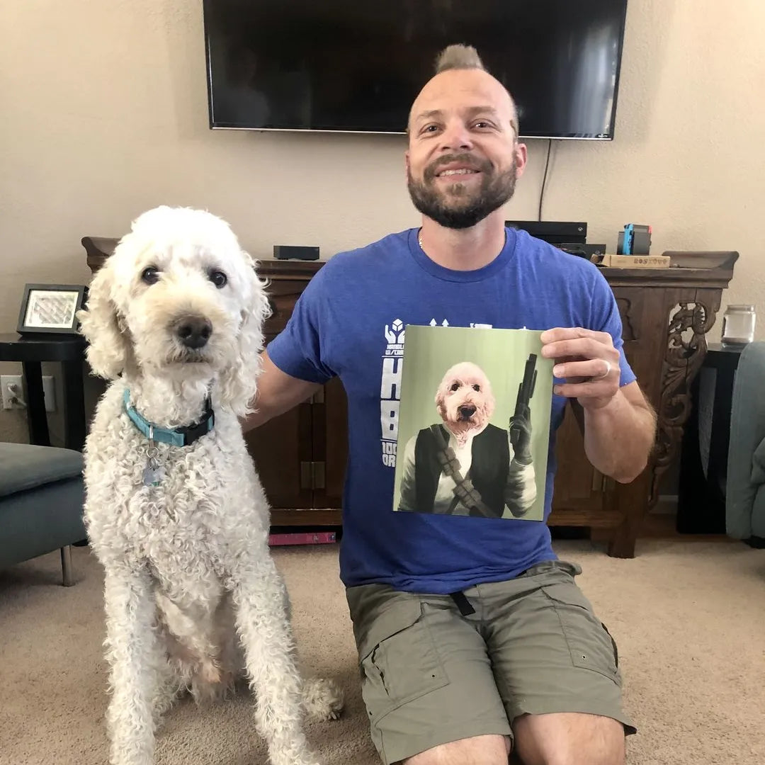 The Rebel - Custom Pet Canvas