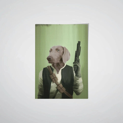 Crown and Paw - Poster The Rebel - Custom Pet Poster