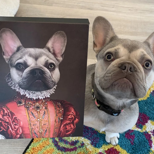 The Red Rose - Custom Pet Canvas