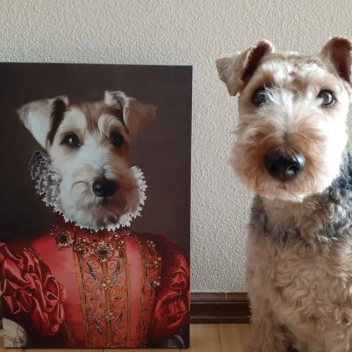 The Red Rose - Custom Pet Canvas