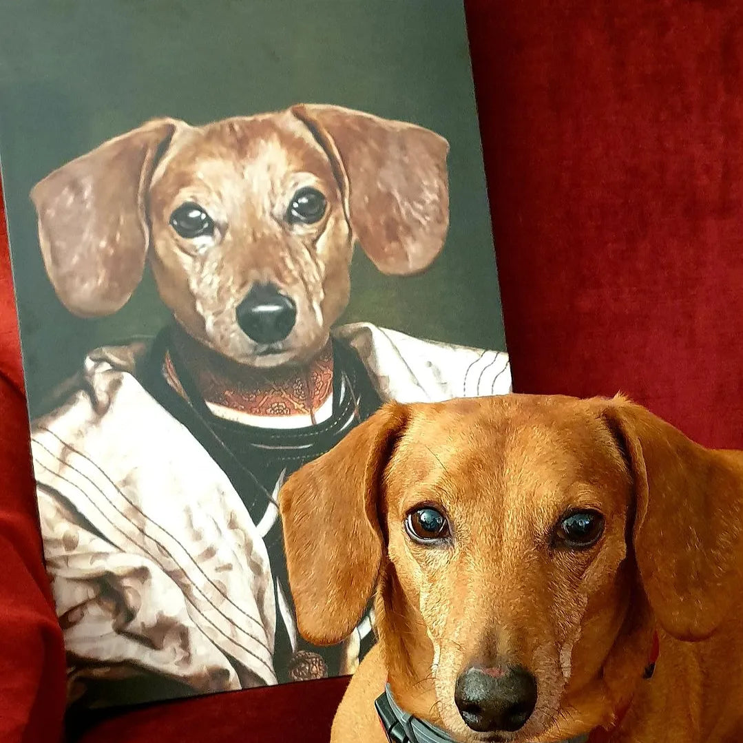 The Savant - Custom Pet Canvas