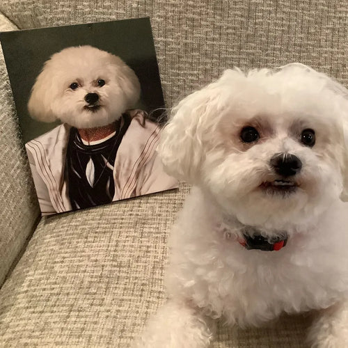 The Savant - Custom Pet Canvas
