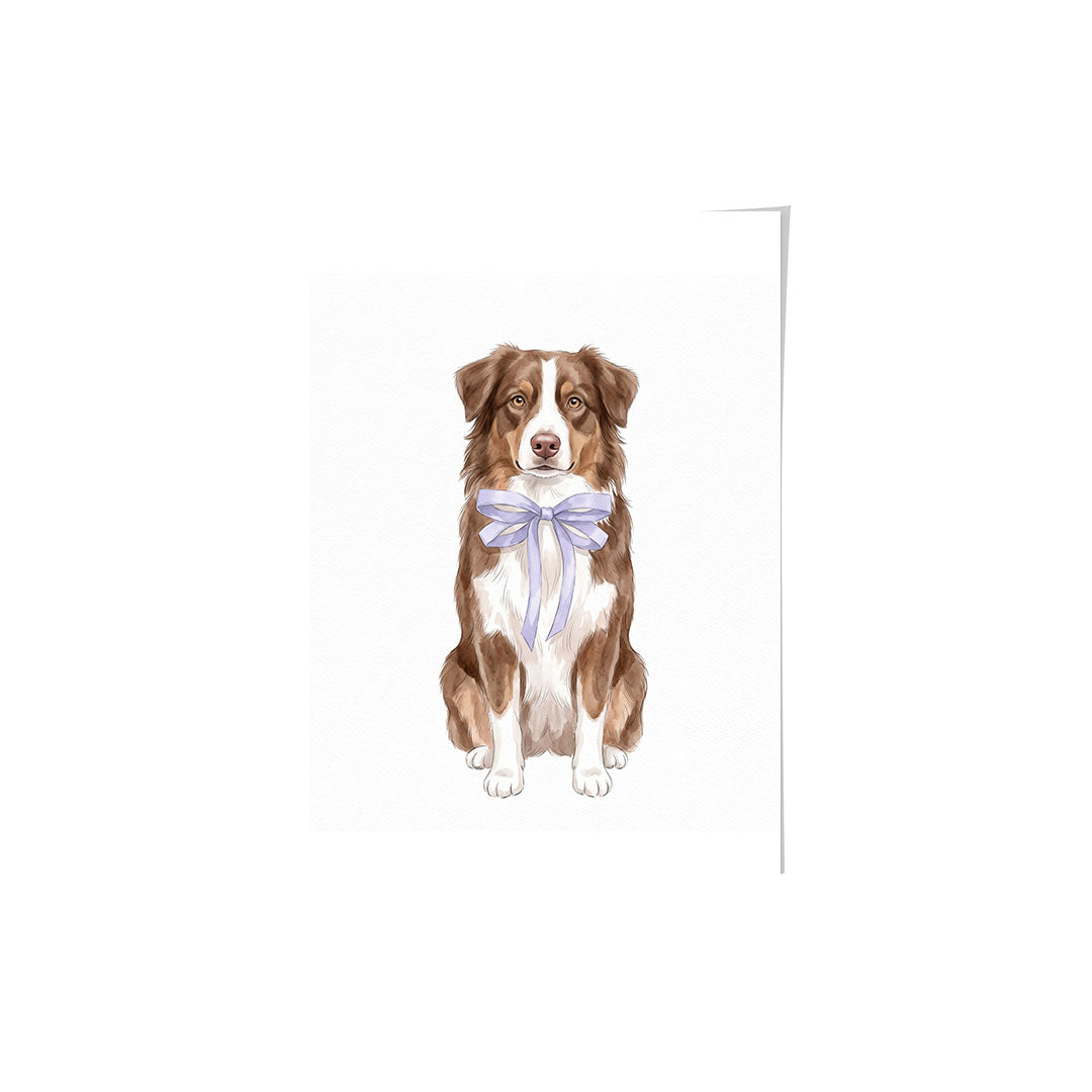 Bow Tied Pet Portrait