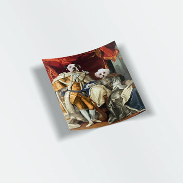 The Royal Couple - Custom Stickers