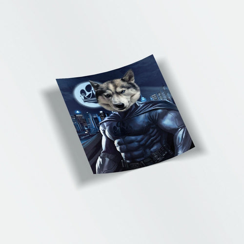 Crown and Paw - Sticker The Dark Hero - Custom Stickers