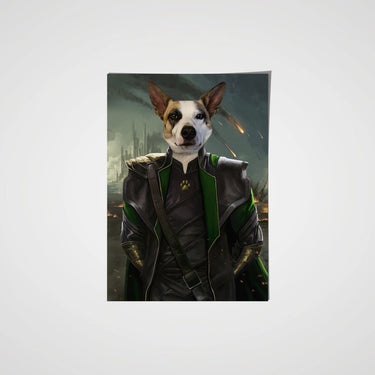 The Mischief God - Custom Pet Poster