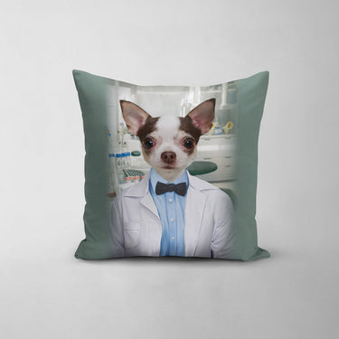 The Scientist - Custom Throw Pillow