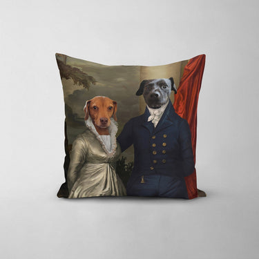 The Dinner Date - Custom Throw Pillow