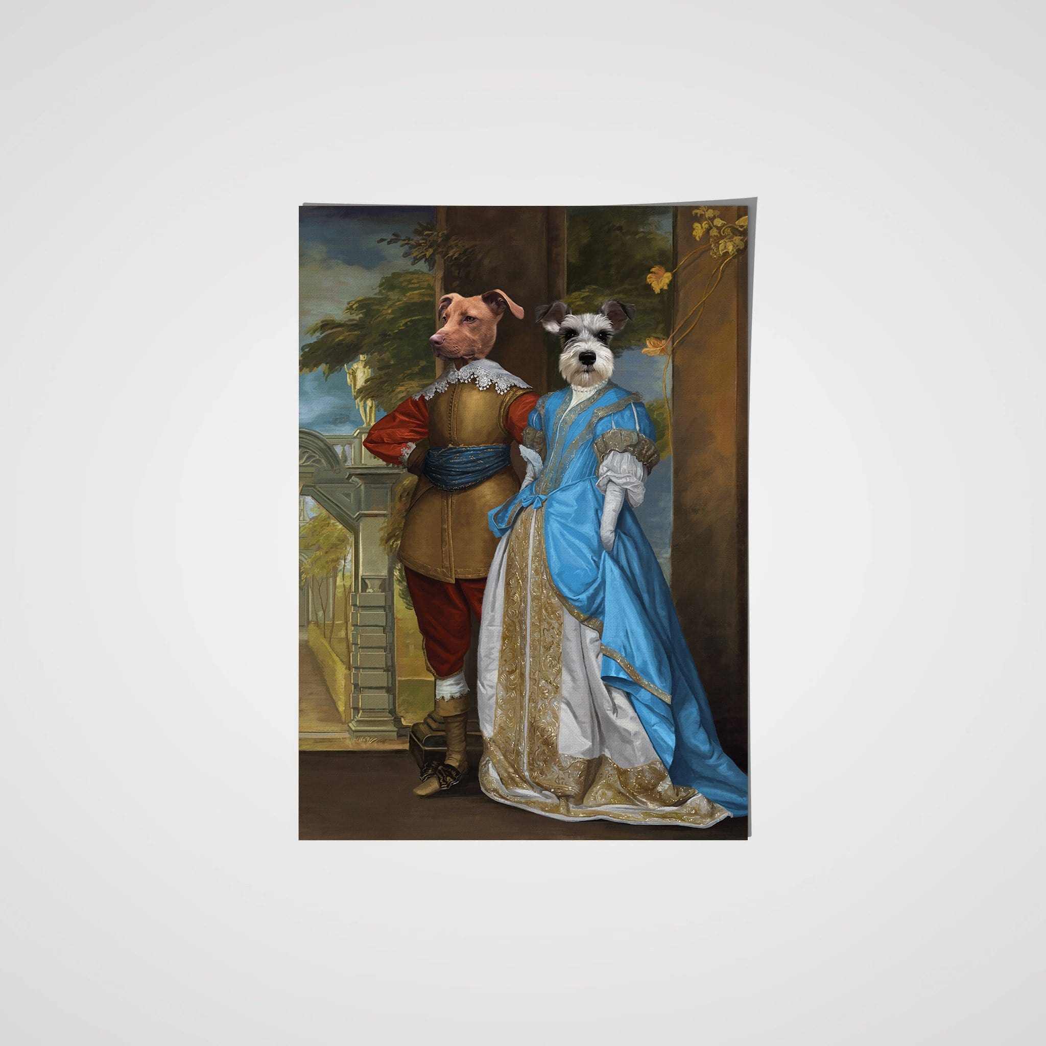 Crown and Paw - Poster The Fancy Date - Custom Pet Poster