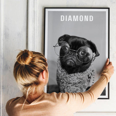 The Designer Brand Pet Portrait - Custom Pet Print Canvas