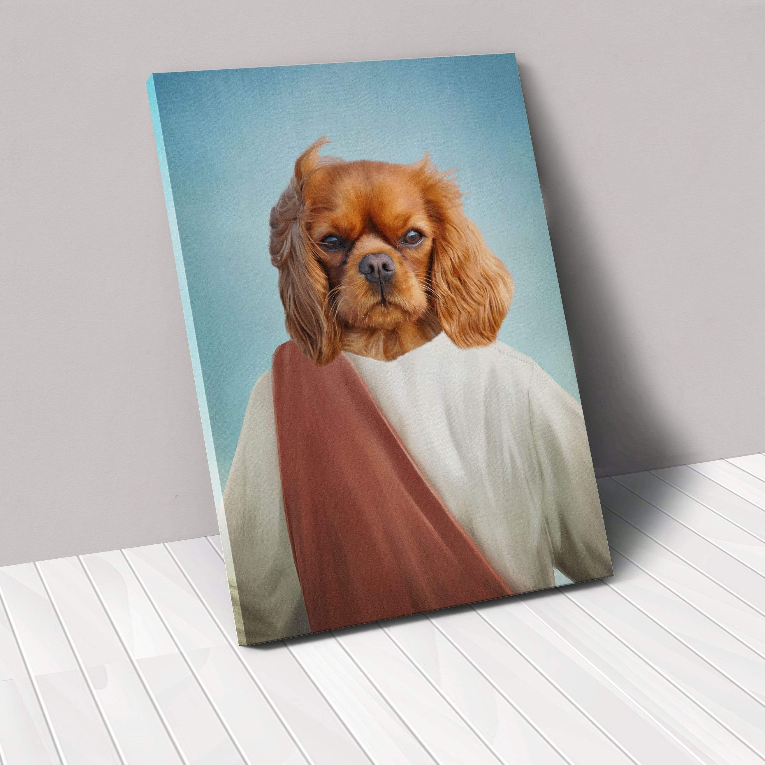 Crown and Paw - Canvas The Prophet - Custom Pet Canvas