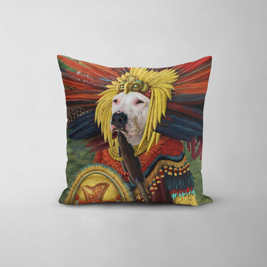 The Aztec - Custom Throw Pillow