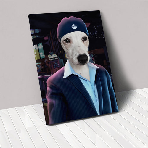 Crown and Paw - Canvas The Date Boss - Custom Pet Canvas