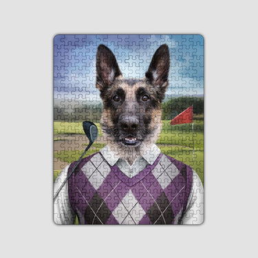 The Golfer - Custom Puzzle