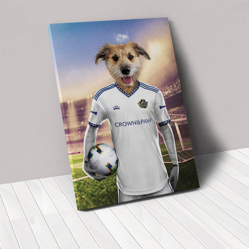Crown and Paw - Canvas LA Pawlaxy - Custom Pet Canvas