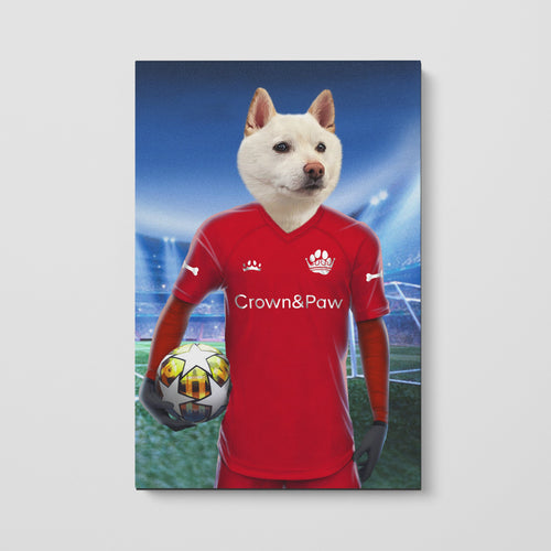 Crown and Paw - Canvas Liverpawl - Custom Pet Canvas