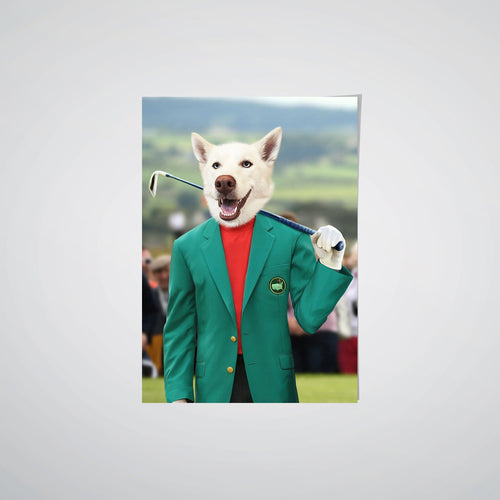 Crown and Paw - Poster The Master - Custom Pet Poster