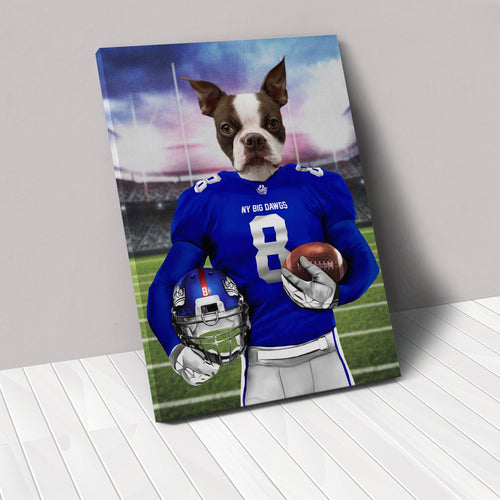 Crown and Paw - Canvas NY Big Dawgs - Custom Pet Canvas