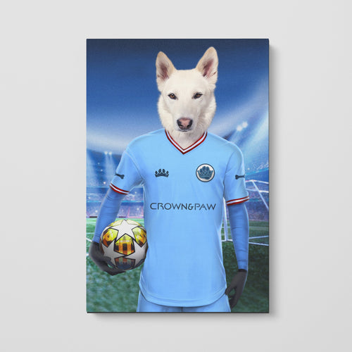 Crown and Paw - Canvas Pawchester City - Custom Pet Canvas