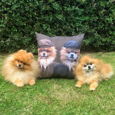 The Gangster Brothers - Custom Throw Pillow