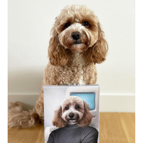 Crown and Paw - Canvas The Steve - Custom Pet Canvas