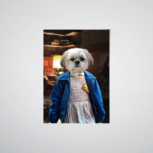 Crown and Paw - Poster The Strange Girl - Custom Pet Poster 8.3" x 11.7" / Basement