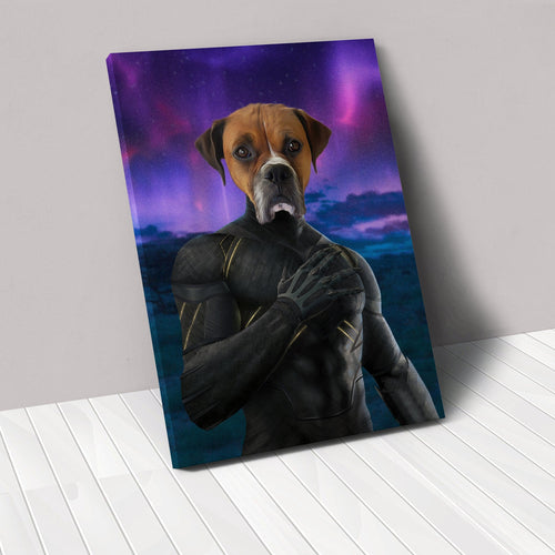 Crown and Paw - Canvas The Villain Prince - Custom Pet Canvas