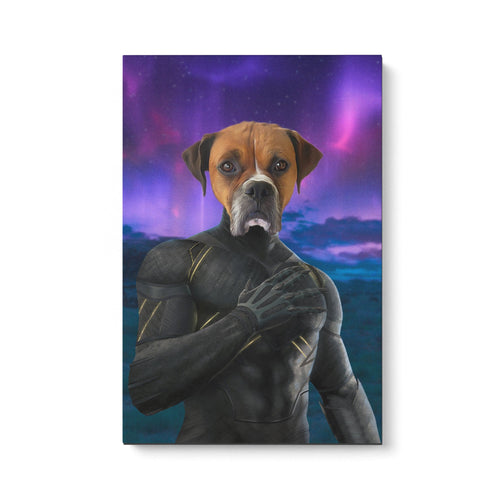 Crown and Paw - Canvas The Villain Prince - Custom Pet Canvas