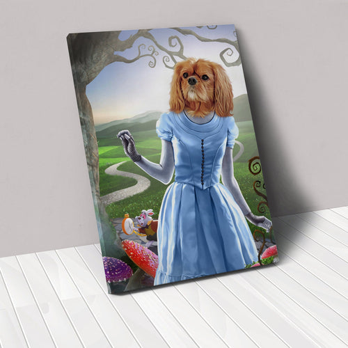 Crown and Paw - Canvas The Wonderland - Custom Pet Canvas