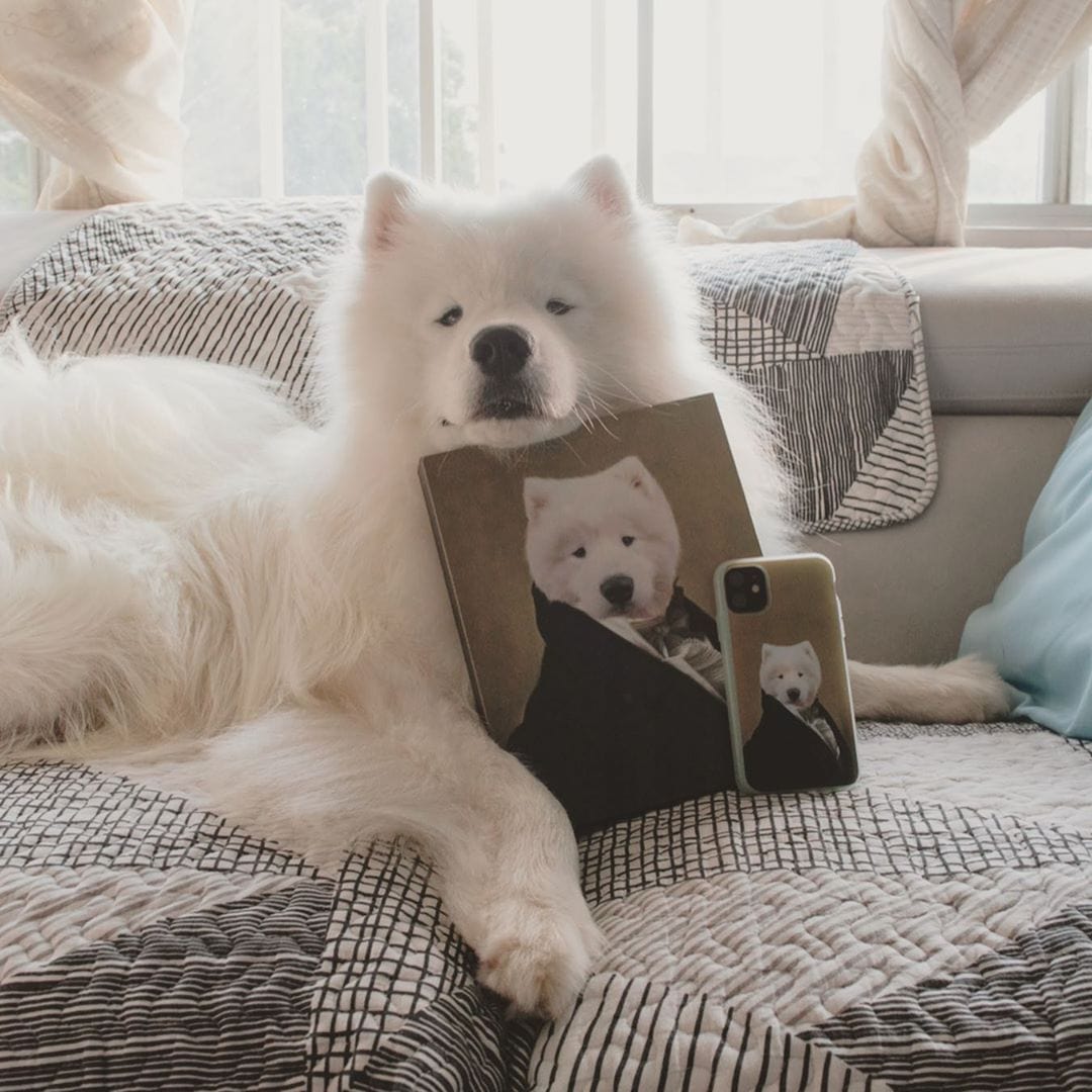 Crown and Paw - Canvas The Ambassador - Custom Pet Canvas