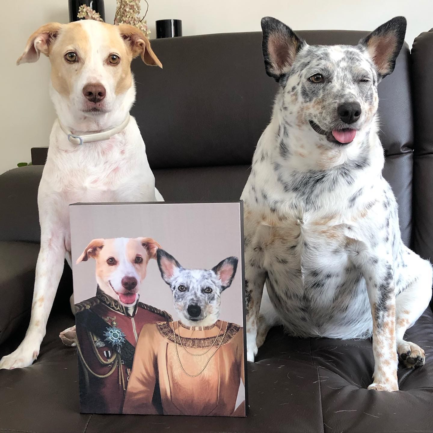 Crown and Paw - Canvas The Lord And Lady - Custom Pet Canvas