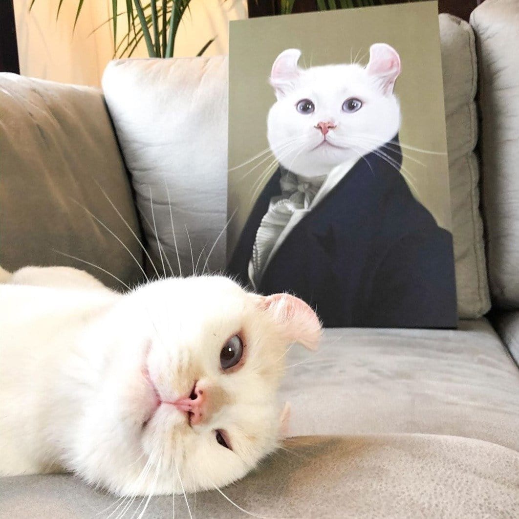 Crown and Paw - Canvas The Ambassador - Custom Pet Canvas