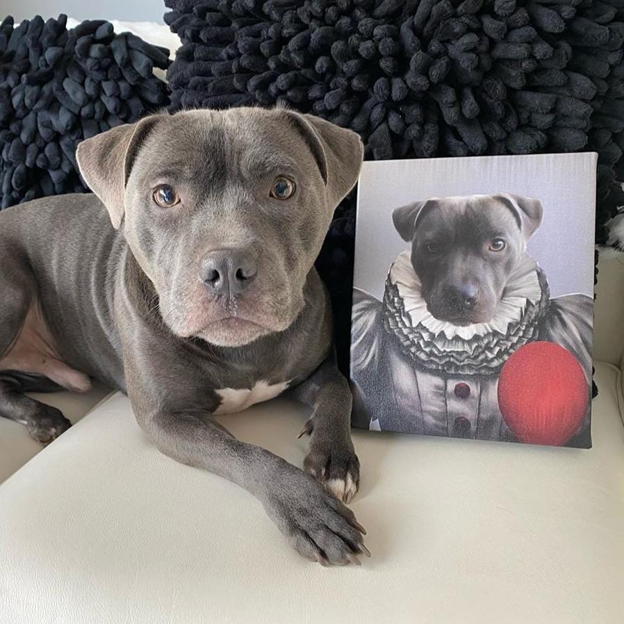 Crown and Paw - Canvas The Pennywise - Custom Pet Canvas