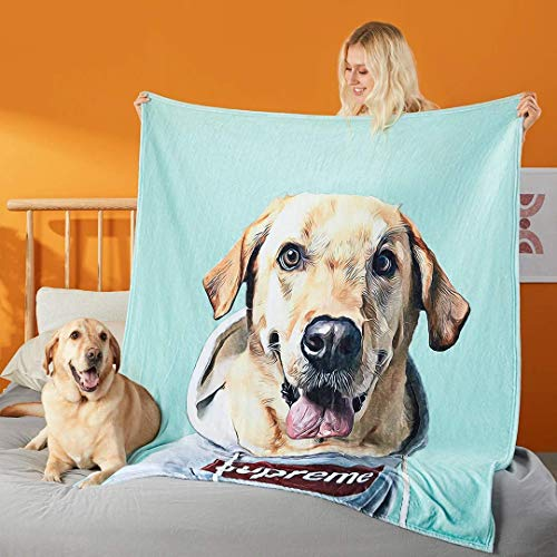 Turning a Pet Picture into a Custom Blanket