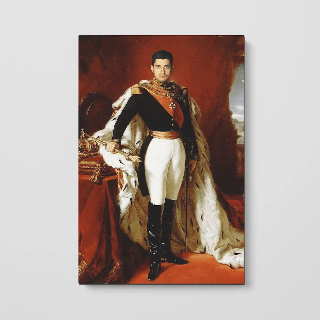 Custom Human Royal Portrait - One Person