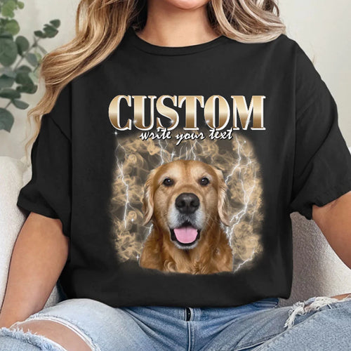 Custom Vintage Style Pet T-Shirt