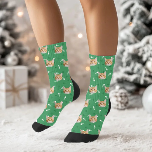 2 - Christmas Sock Mock Up - Base Image 2