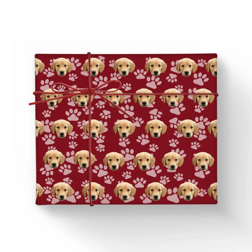 Wrapping Paper Blank Mock Up Base Image