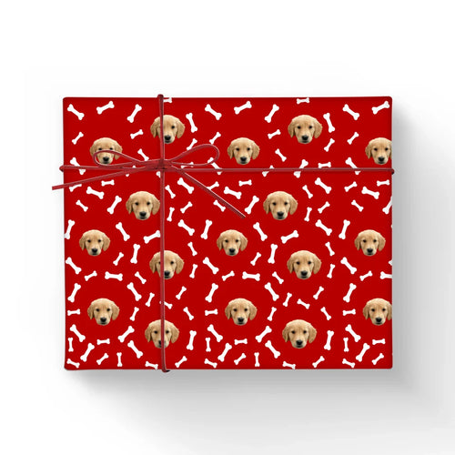 Wrapping Paper Blank Mock Up Base Image