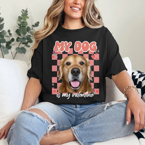 Personalized Custom Photo Valentines T-Shirt