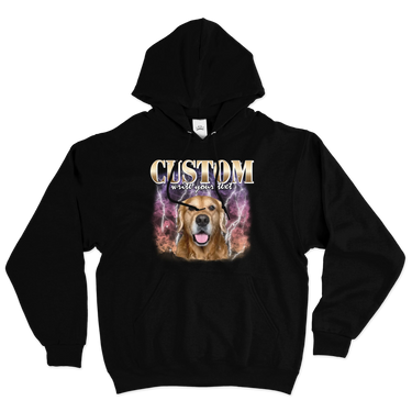 Personalized Vintage Style Pet Face Hoodie