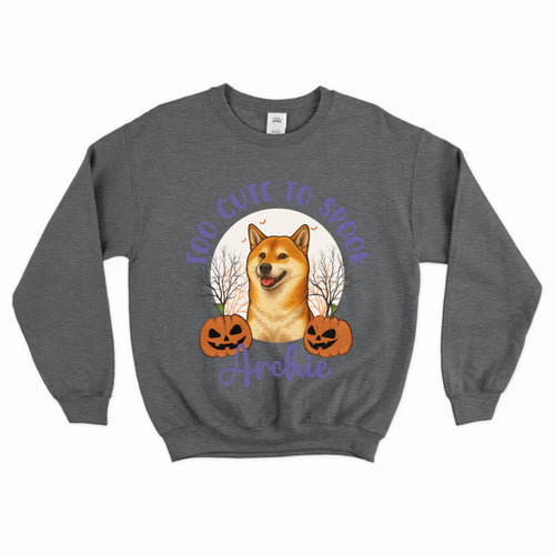 Front Side - Sweatshirt - Charcoal Heather #3A3A38 1080P