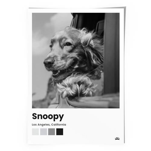 A3 Unframed Poster Vertical - Blank Mock Up Base